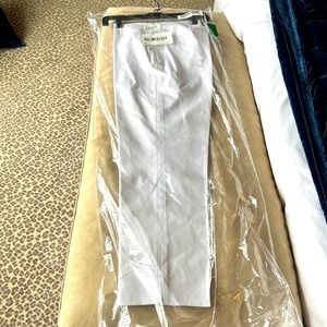 Lafayette 148 size 8 white pants never worn